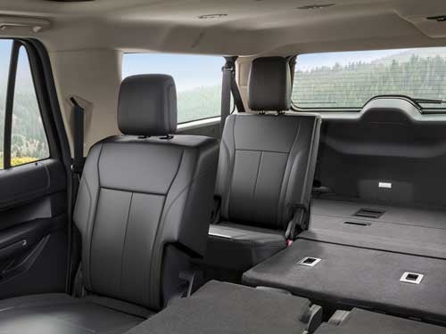 2023 Ford Expedition view of back seats and cargo space