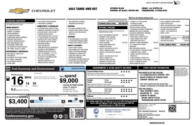 2023 Chevrolet Tahoe RST