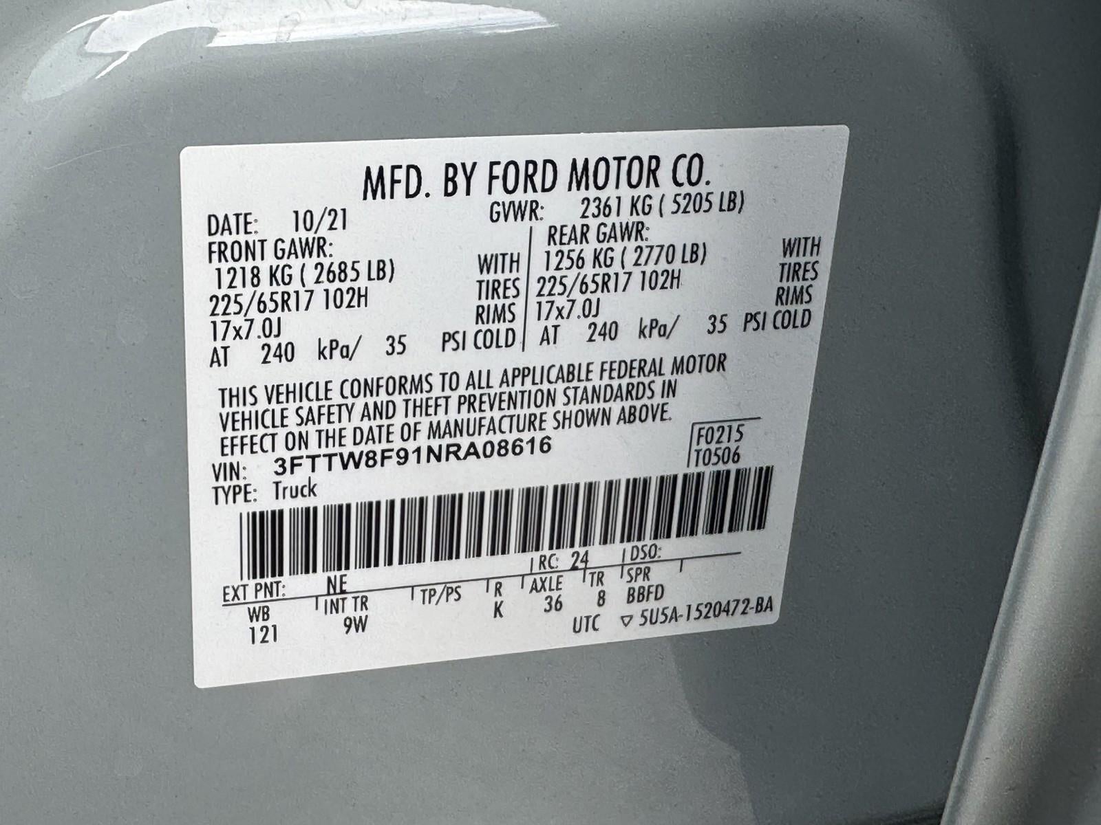 2022 Ford Maverick XL