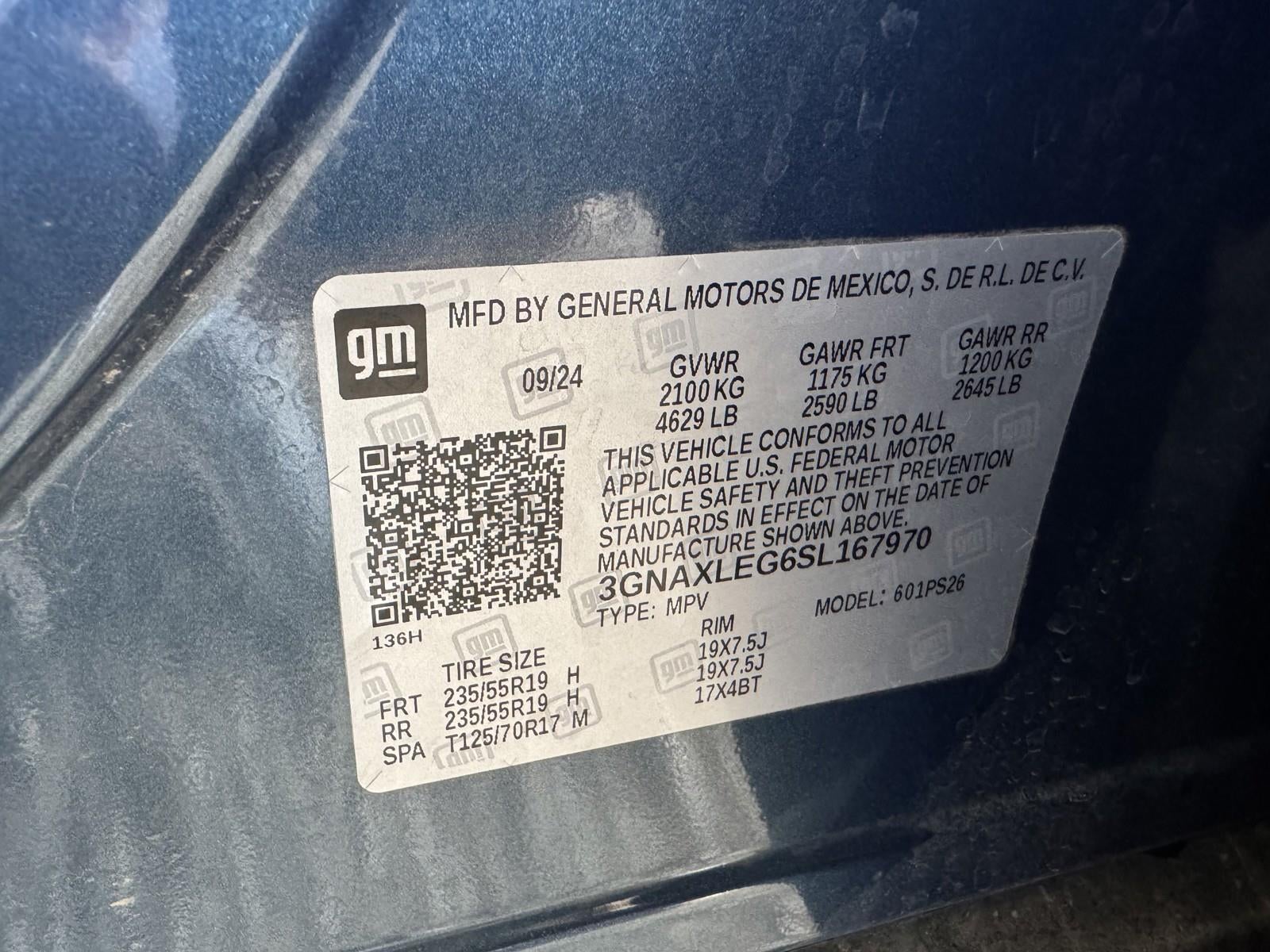 2025 Chevrolet EQUINOX Base