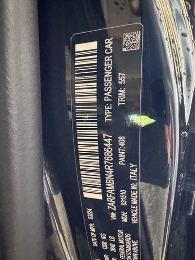 2024 Alfa Romeo Giulia Veloce