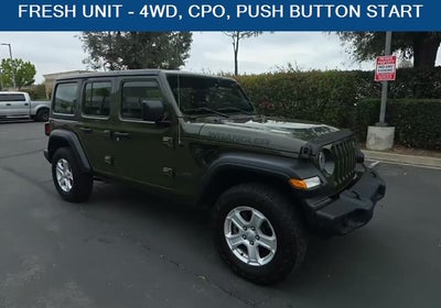 2020 Jeep Wrangler Unlimited Sport