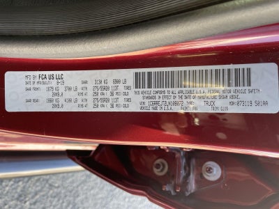 2020 RAM 1500 LARAMIE 4X2 CREW CAB 5'7