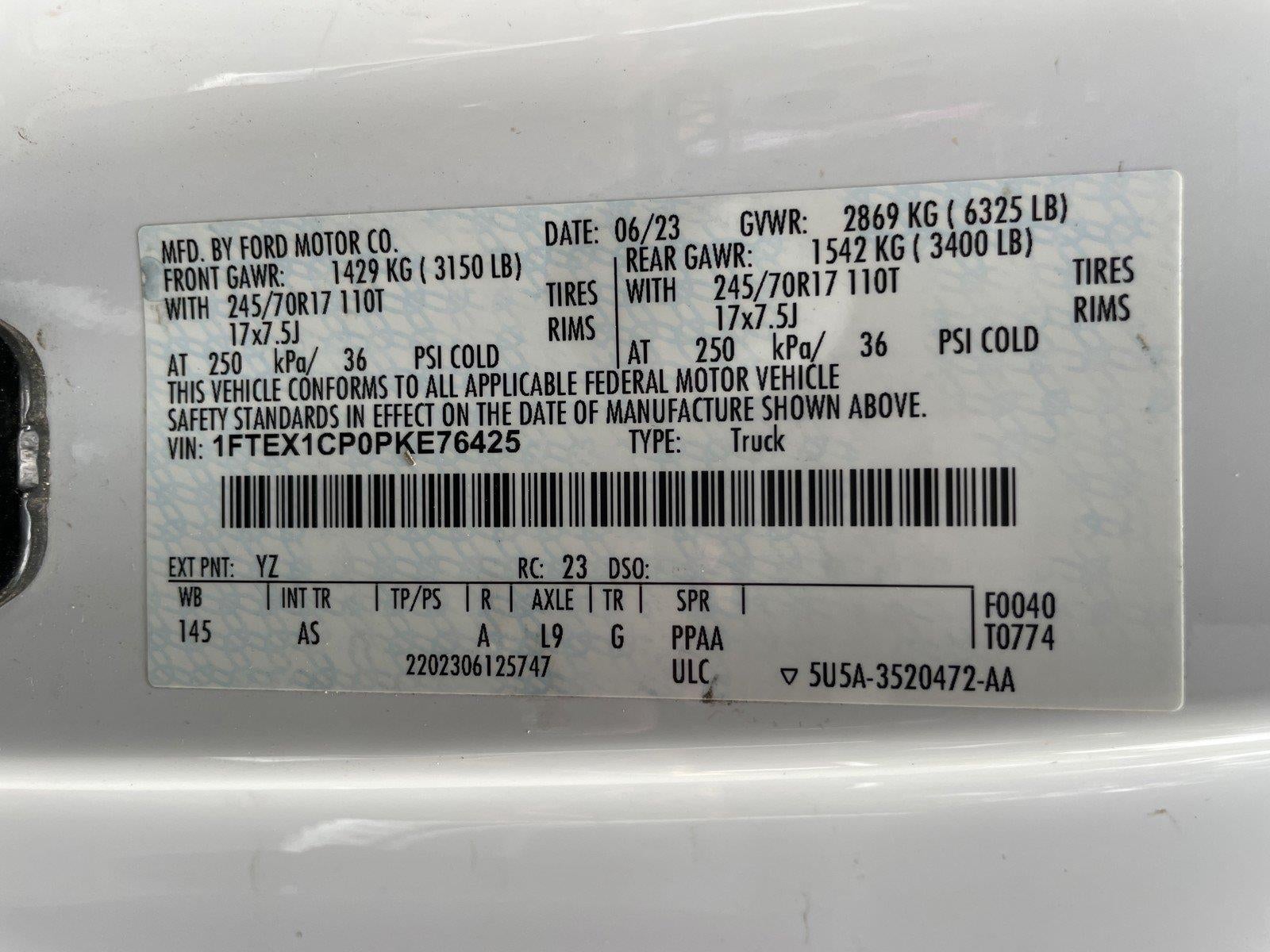 2023 Ford F-150 XL