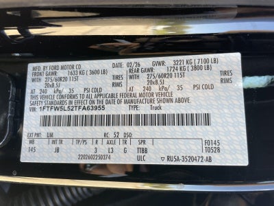 2026 Ford F-150 Lariat®