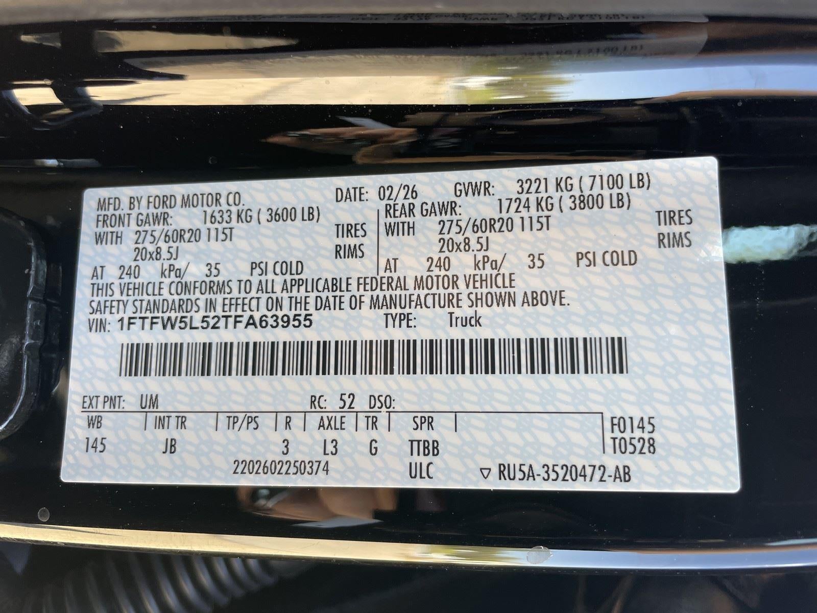 2026 Ford F-150 Lariat®