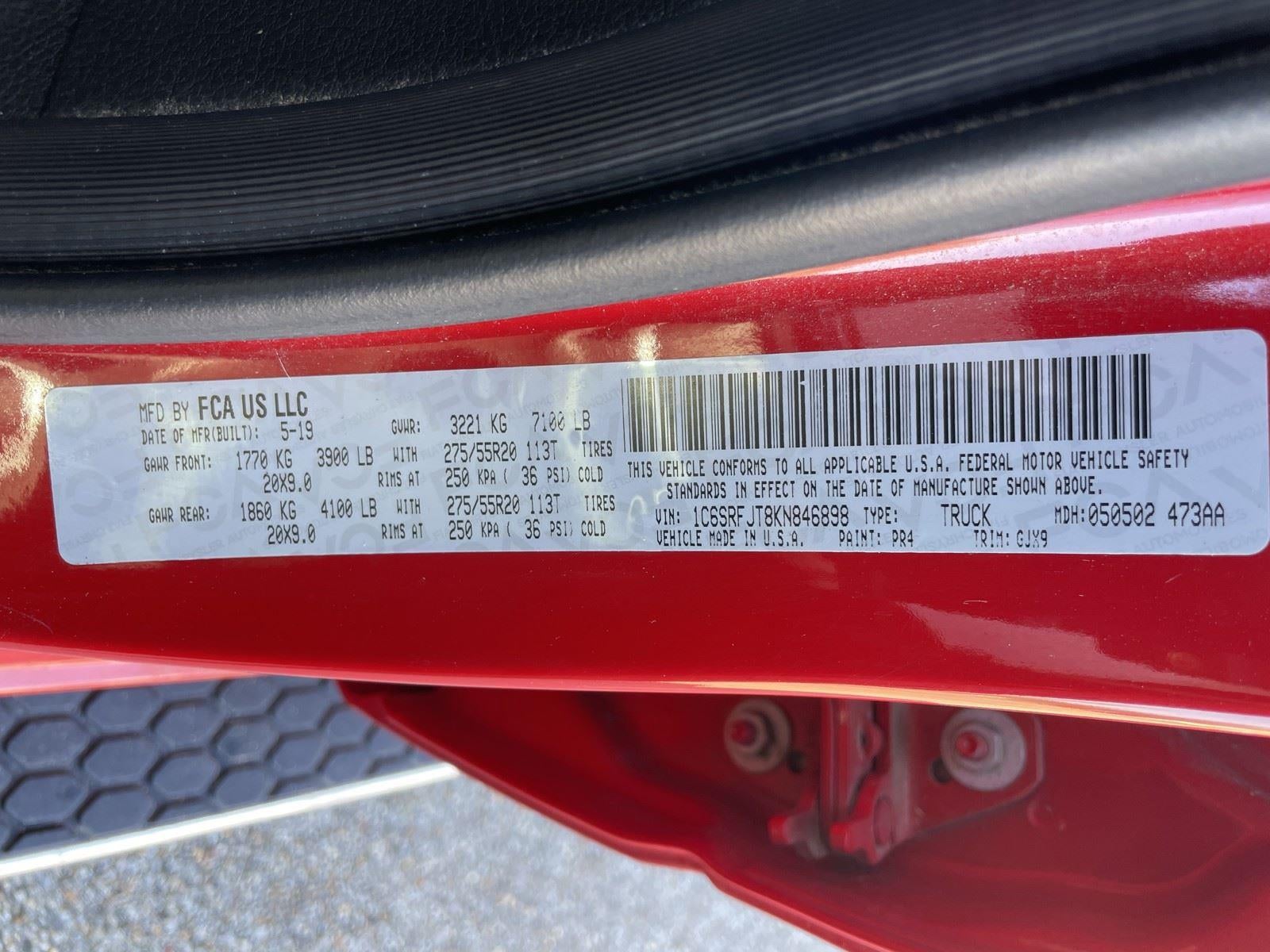 2019 RAM 1500 Laramie