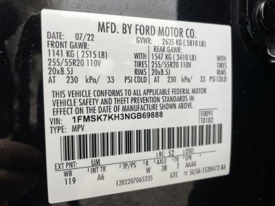 2022 Ford Explorer ST-Line