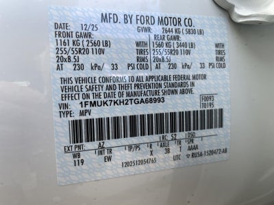 2026 Ford Explorer ST-Line