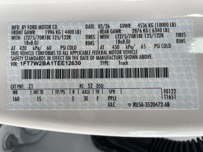 2026 Ford Super Duty F-250 SRW XL