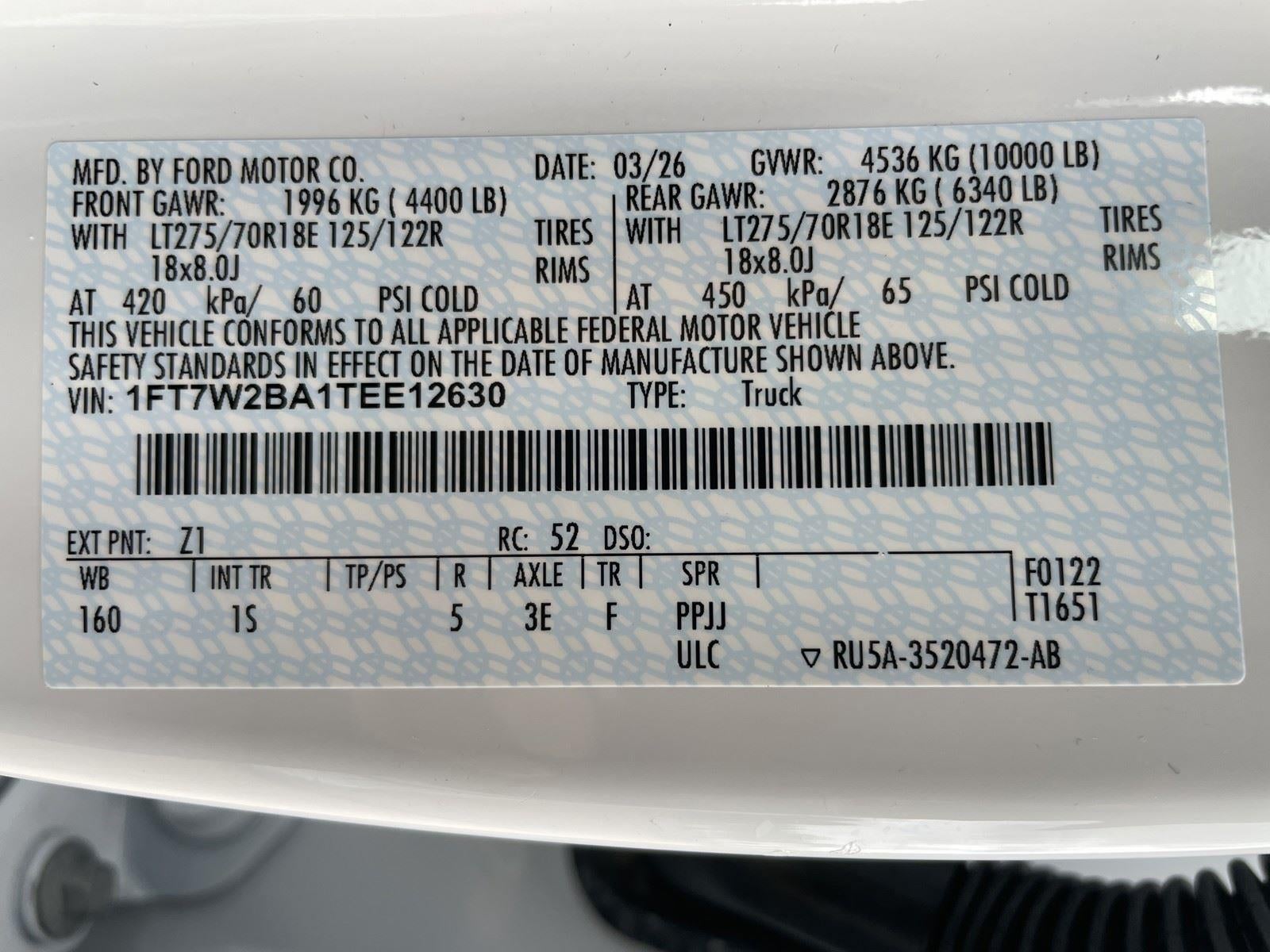 2026 Ford Super Duty F-250 SRW XL