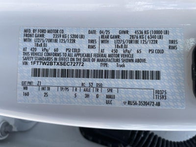 2025 Ford Super Duty F-250 SRW XLT