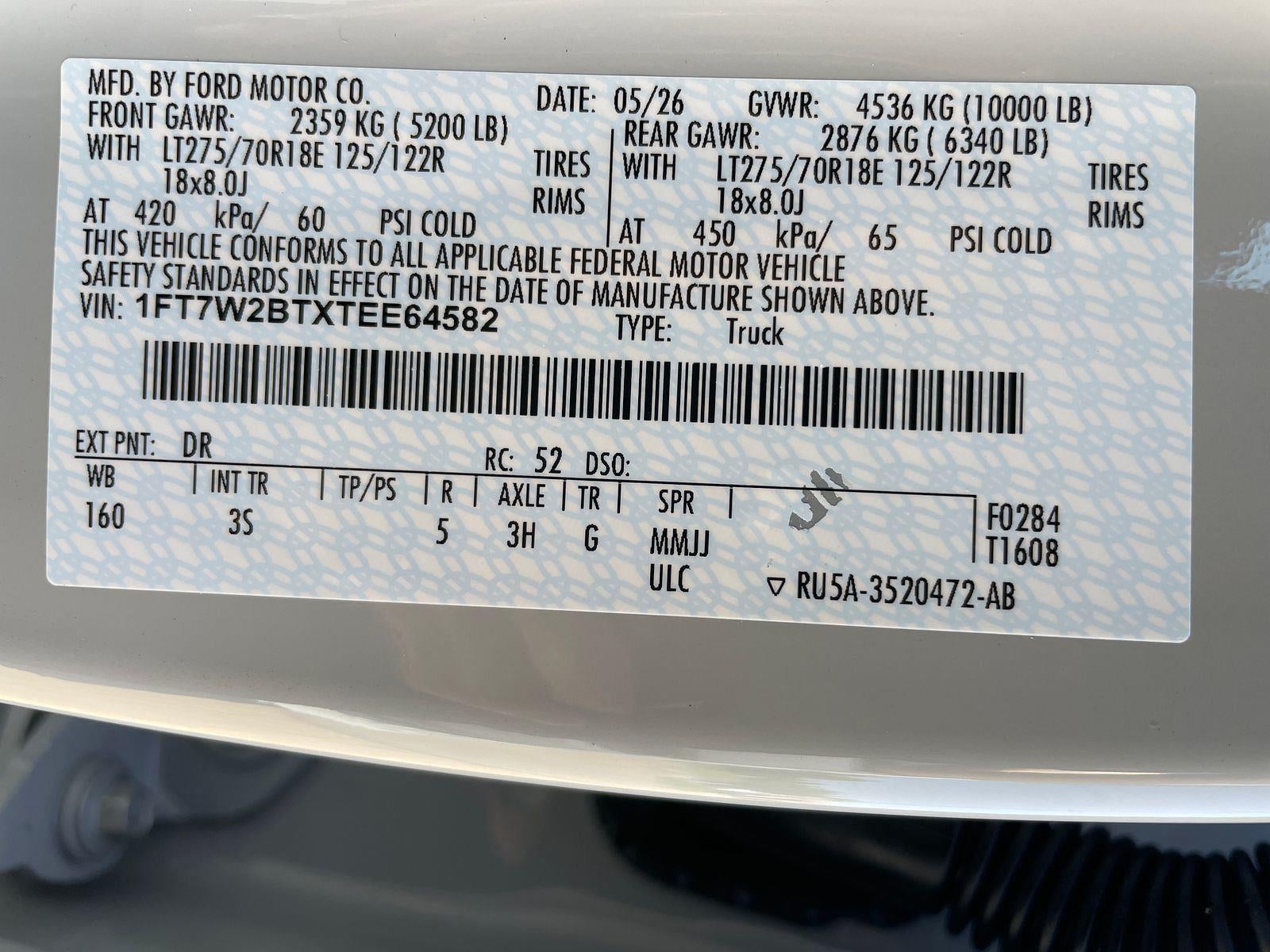2026 Ford Super Duty F-250 SRW XLT