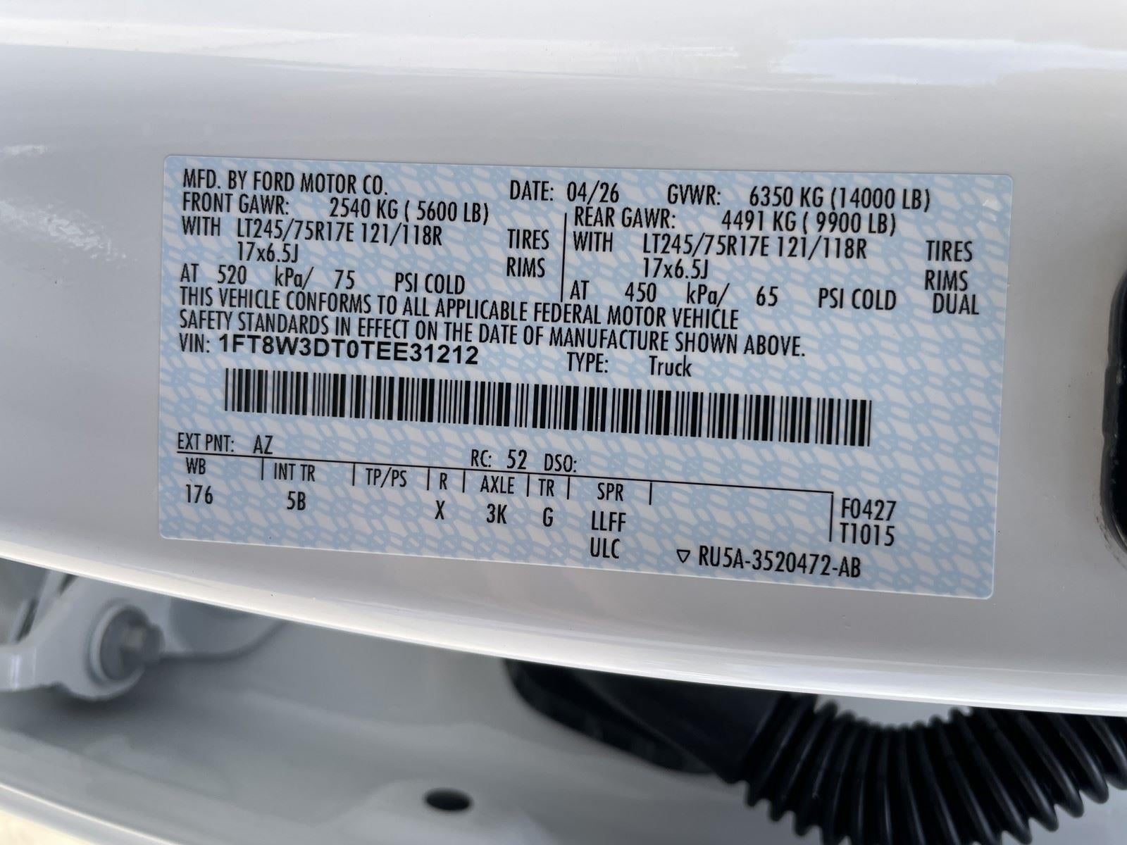 2026 Ford Super Duty F-350 DRW LARIAT