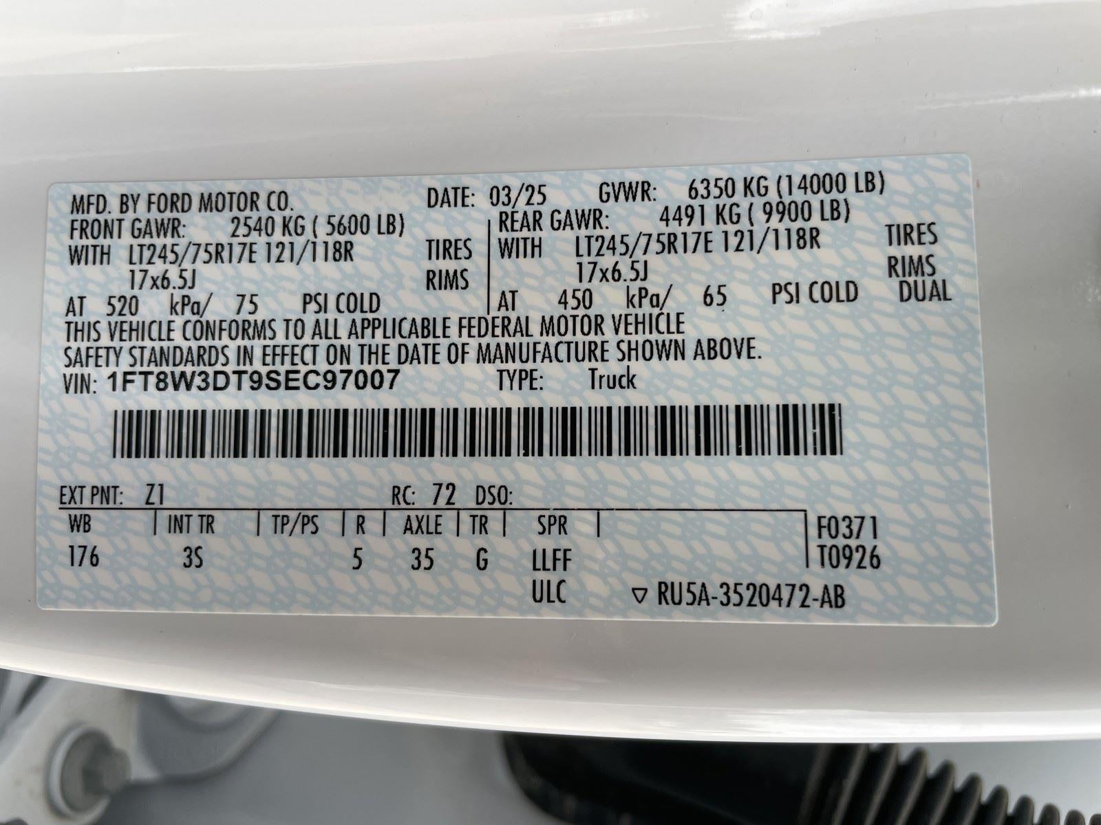 2025 Ford Super Duty F-350 DRW XLT