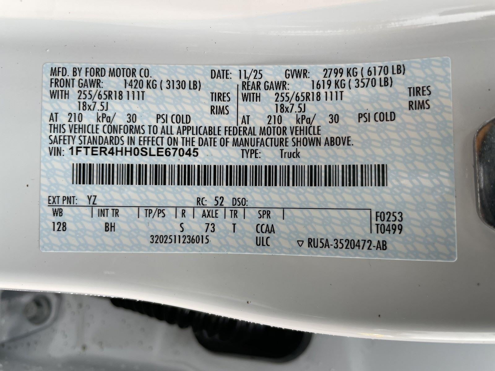 2025 Ford Ranger XLT