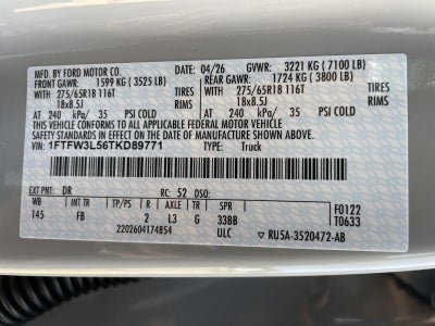 2026 Ford F-150 XLT