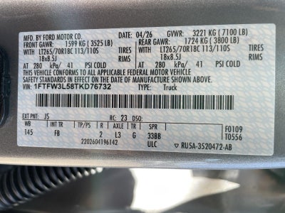 2026 Ford F-150 XLT