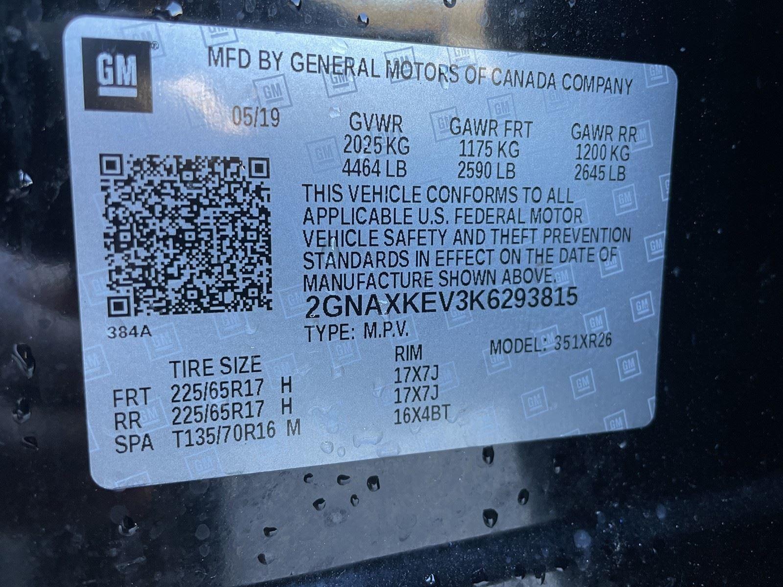 2019 Chevrolet Equinox LT