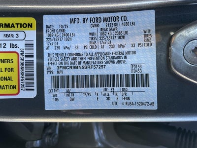 2025 Ford Bronco Sport Big Bend