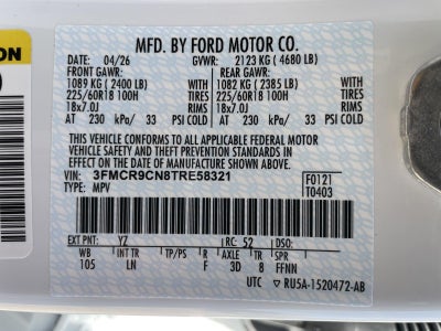 2026 Ford Bronco Sport Outer Banks