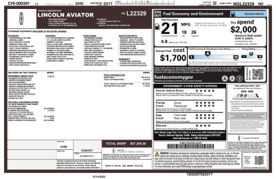 2022 Lincoln Aviator Reserve