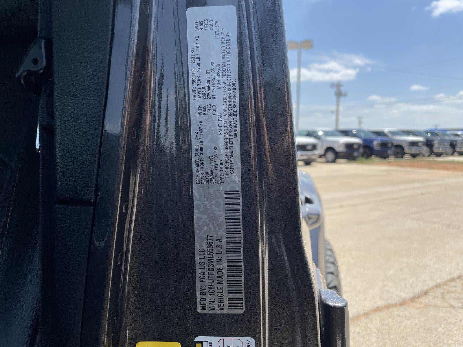 2021 Jeep Gladiator High Altitude