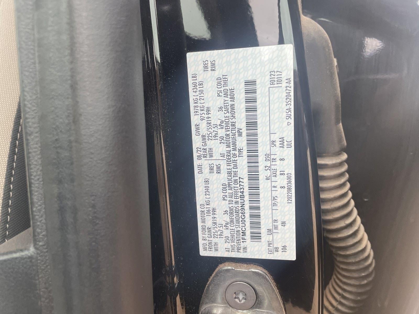2022 Ford Escape SE