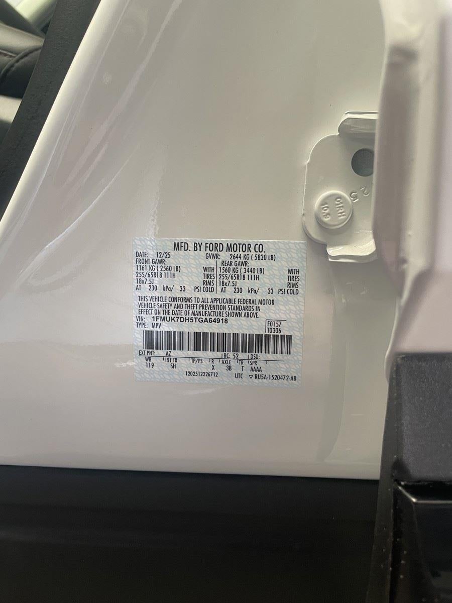 2026 Ford Explorer Active w/100A Pkg