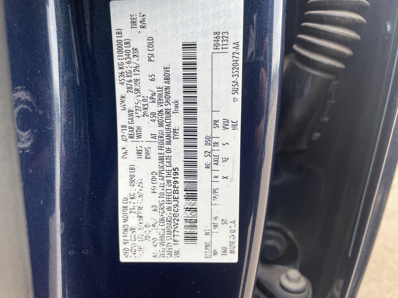 2018 Ford Super Duty F-250 SRW LARIAT