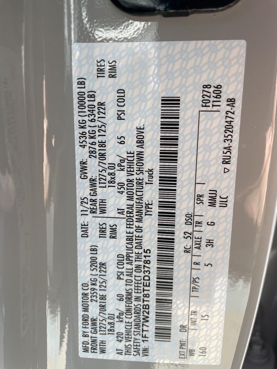 2026 Ford Super Duty F-250 SRW XL