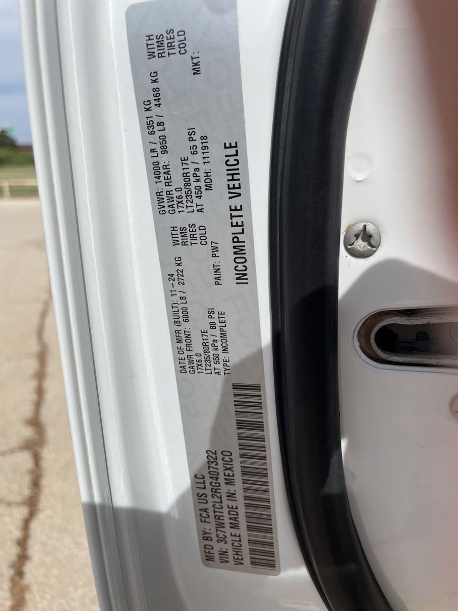 2024 RAM 3500 Chassis Cab SLT