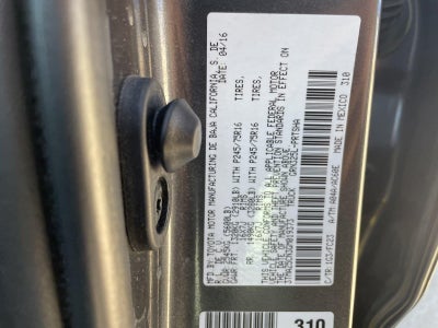 2016 Toyota Tacoma SR5