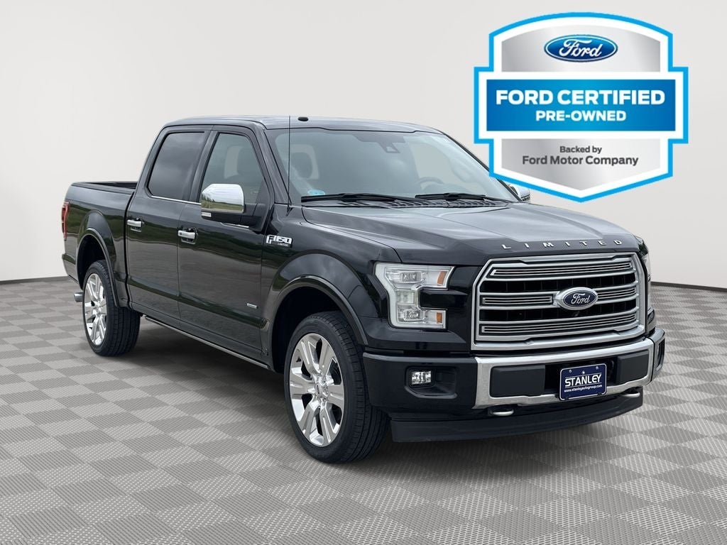 2017 Ford F-150 Limited, 4WD, LEATHER, 22 IN WHEELS