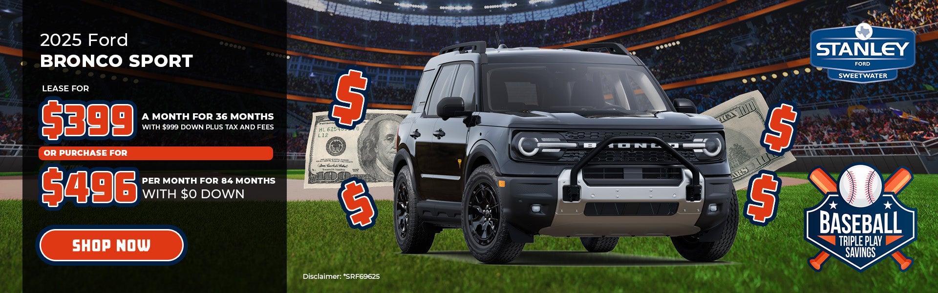 Ford Bronco Sport Offer