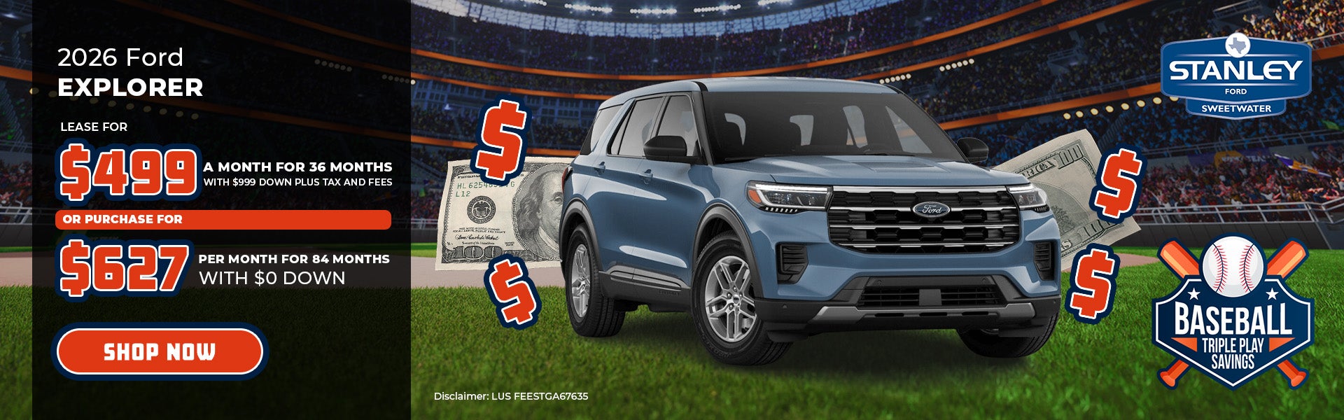 2026 Ford Explorer Offer