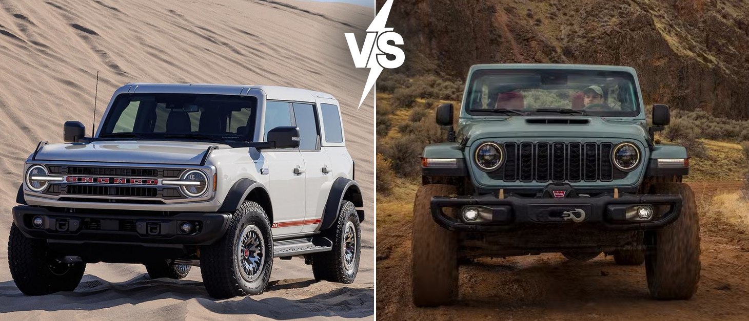 Ford Bronco vs. Jeep Wrangler