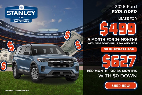 2026 Ford Explorer Offer