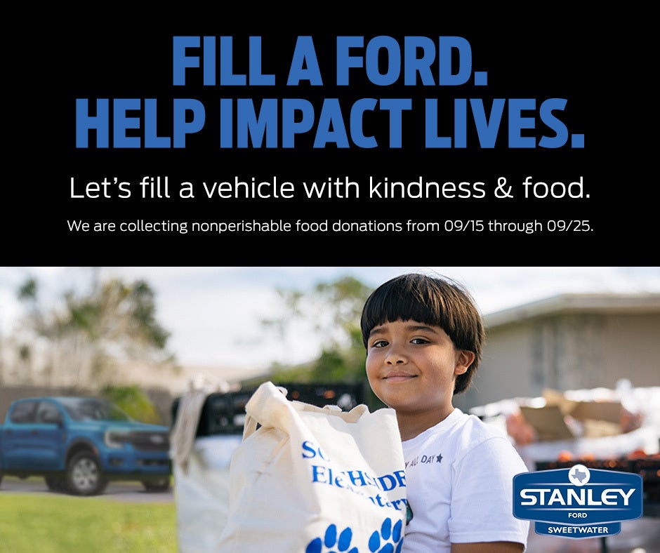Stanley Ford Sweetwater Joins Ford Global Caring Month Food Drive