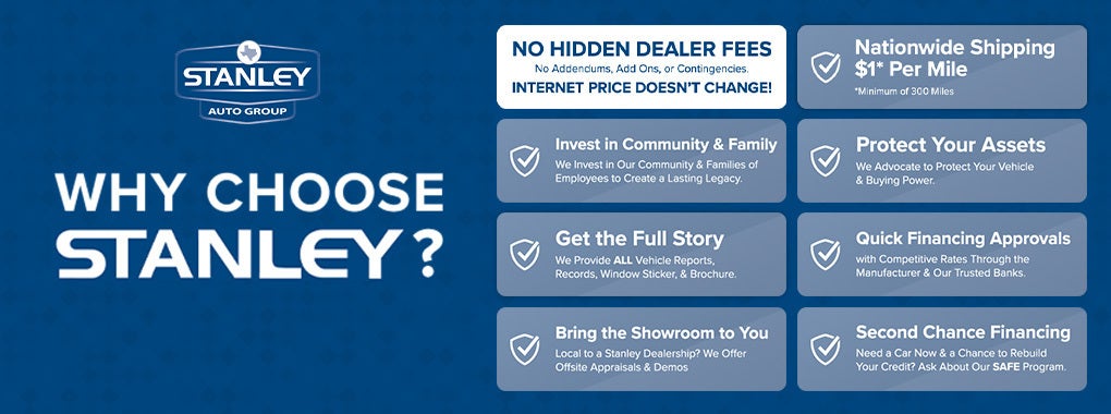 Why Buy from Stanley Ford Sweetwater