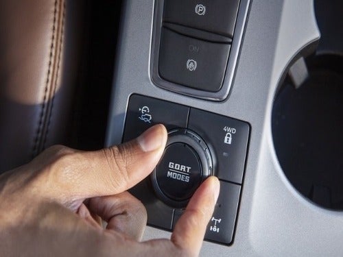 2024 Ford Bronco Sport close up view of G.O.A.T mode dial