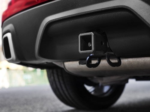 2024 Ford Edge close up view of a trailer hitch hookup