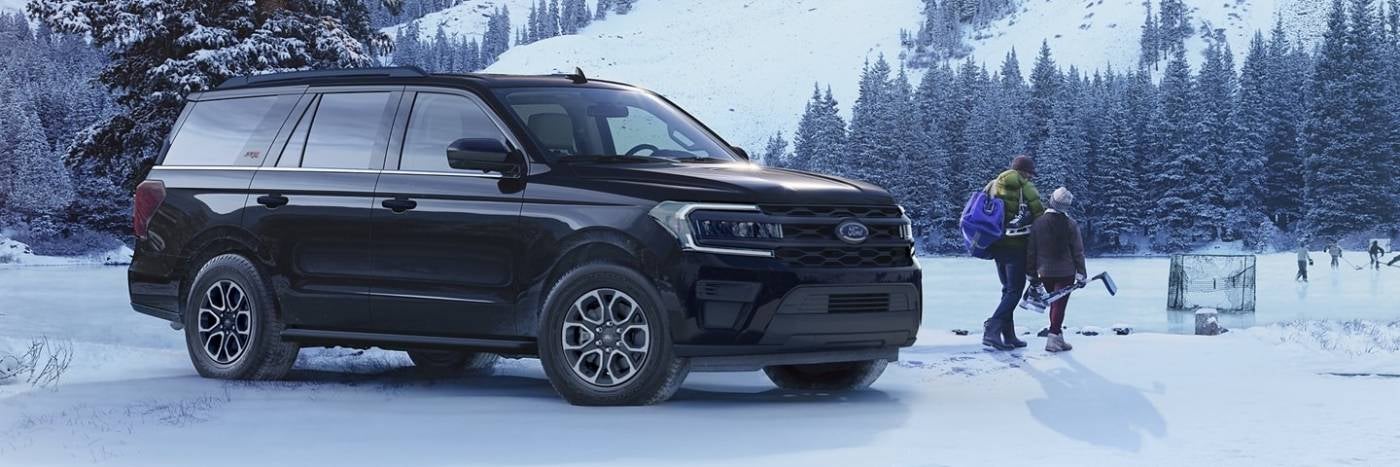 2024 Ford Expedition parked in a snowy area