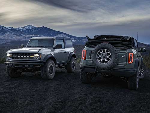 2023 Ford Bronco Without Roof